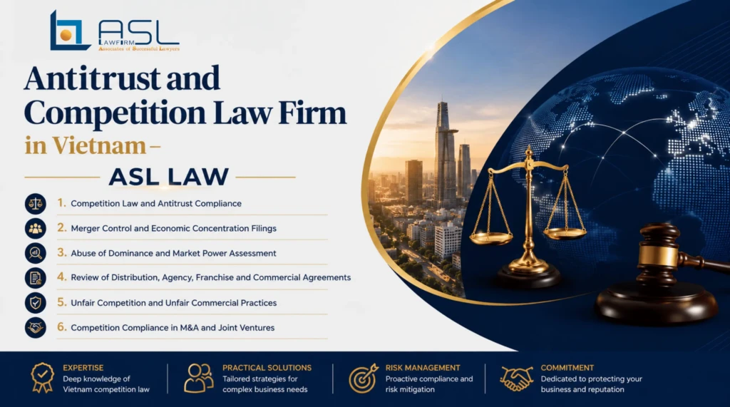 Antitrust and competition law firm in Vietnam advising on merger control, competition compliance and digital market regulation