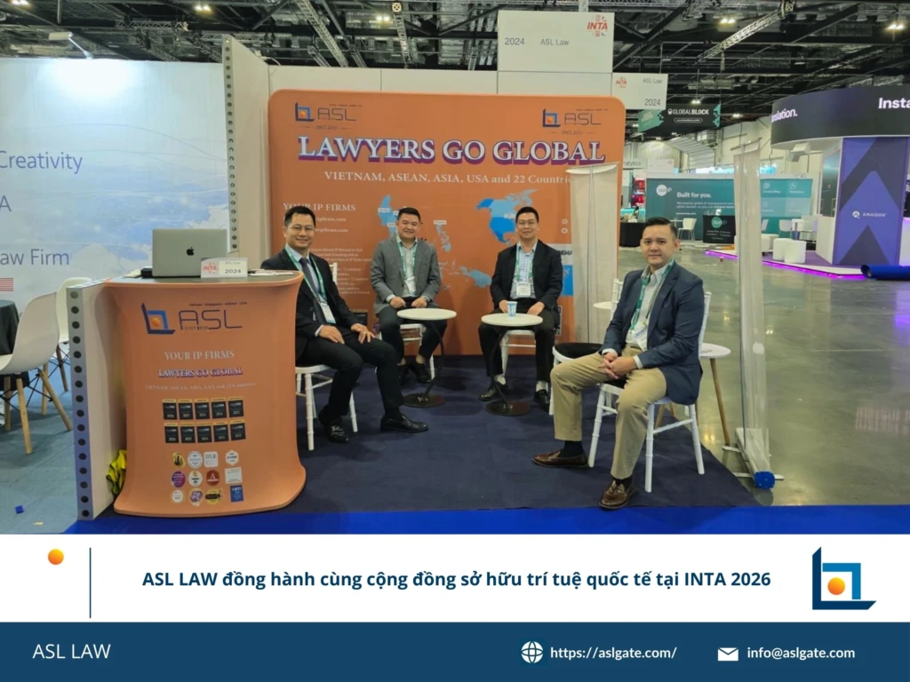 ASL LAW các luật sư nhãn hiệu kết nối với đối tác quốc tế tại INTA 2026 ở London