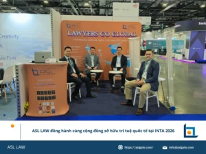 ASL LAW các luật sư nhãn hiệu kết nối với đối tác quốc tế tại INTA 2026 ở London