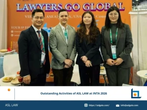 ASL LAW partners and trademark attorneys participating in key sessions and networking events at INTA 2026 in London