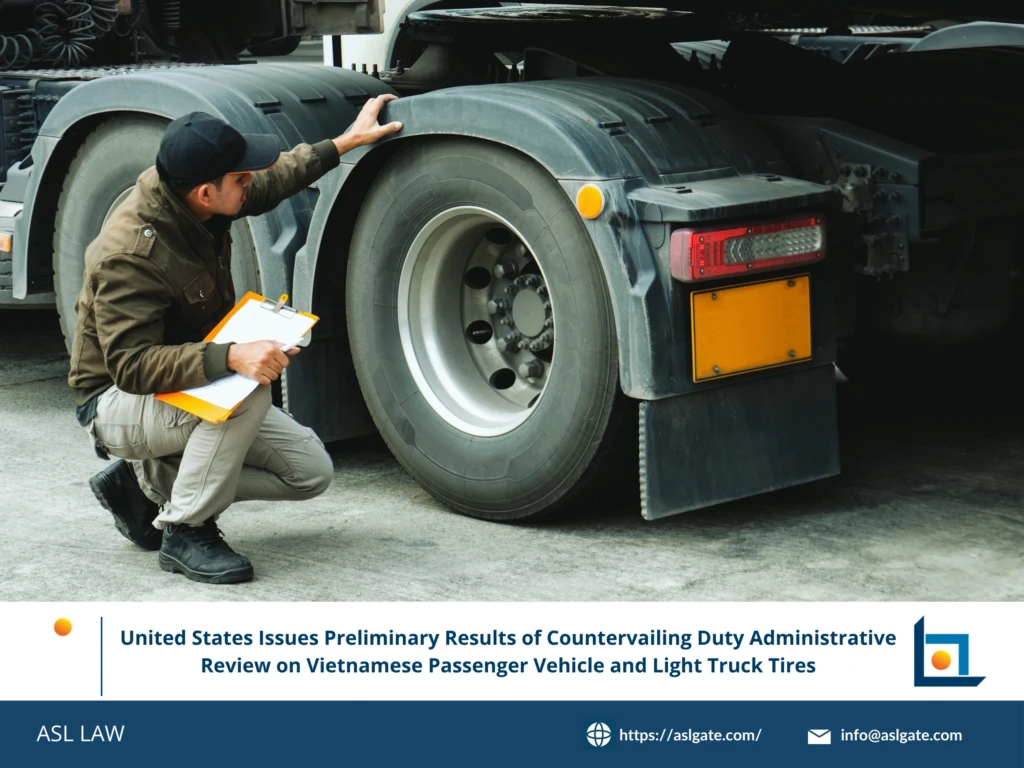 ASL LAW trade remedy attorneys analyzing the US Department of Commerce preliminary CVD administrative review results on Vietnamese passenger vehicle and light truck tires at Hanoi office