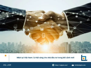 ASL LAW luật sư tư vấn M&A phân tích cơ hội vàng cho nhà đầu tư trong bối cảnh mới tại văn phòng TP HCM