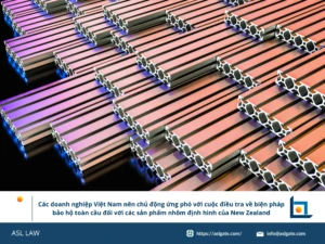 ASL LAW chuyên gia phòng vệ thương mại phân tích vụ New Zealand điều tra tự vệ toàn cầu đối với nhôm định hình từ Việt Nam tại văn phòng Hà Nội