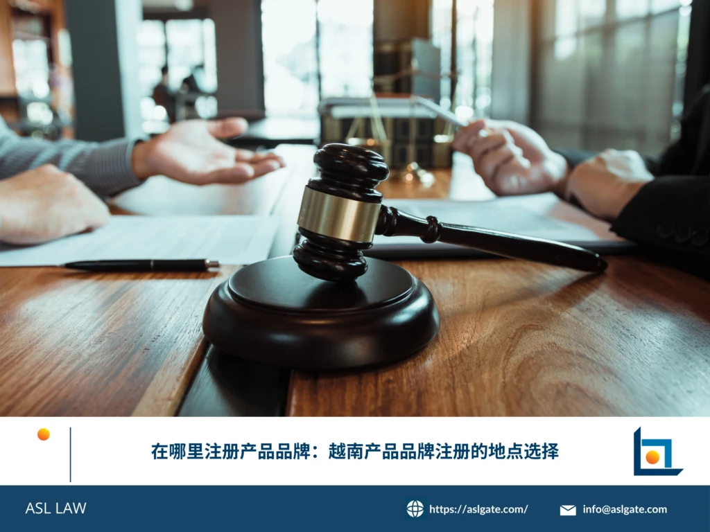 ASL LAW商标代理人向企业客户介绍越南产品品牌注册的官方受理机构及注册地点选择