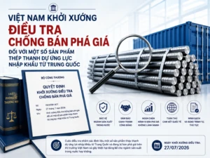 ASL LAW chuyên gia phòng vệ thương mại phân tích Quyết định khởi xướng điều tra chống bán phá giá thép thanh dự ứng lực từ Trung Quốc tại văn phòng Hà Nội