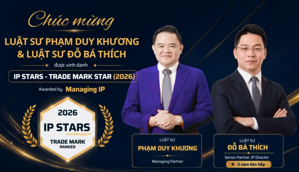 ASL LAW các luật sư sở hữu trí tuệ chụp ảnh lưu niệm tại văn phòng Hà Nội nhân dịp được tiếp tục ghi nhận trong danh sách IP Stars 2026 của Managing IP