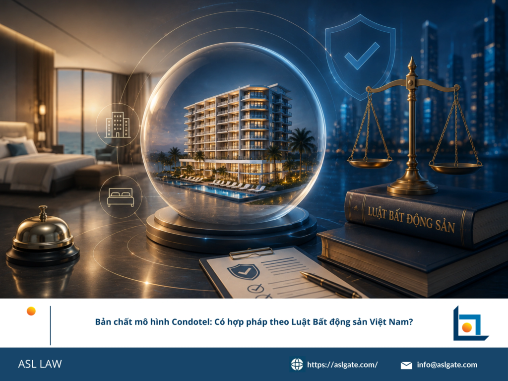 ASL LAW chuyên gia bất động sản phân tích tình trạng pháp lý của mô hình Condotel và các rủi ro cho nhà đầu tư tại văn phòng Hà Nội.