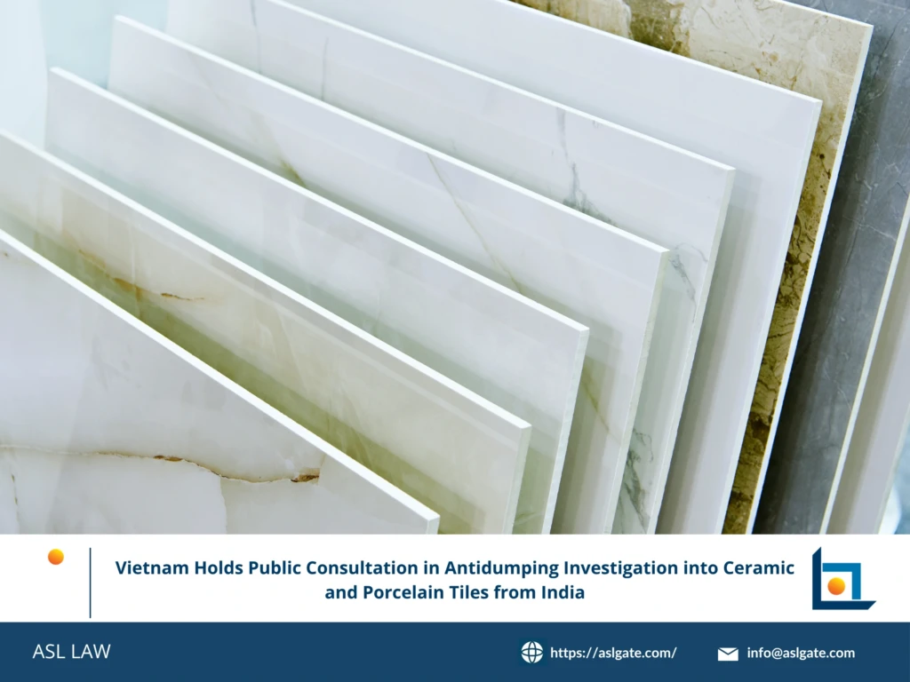 ASL LAW trade remedy attorneys analyzing Vietnam's public consultation session in the AD23 anti-dumping investigation on ceramic and porcelain tiles from India at Hanoi office