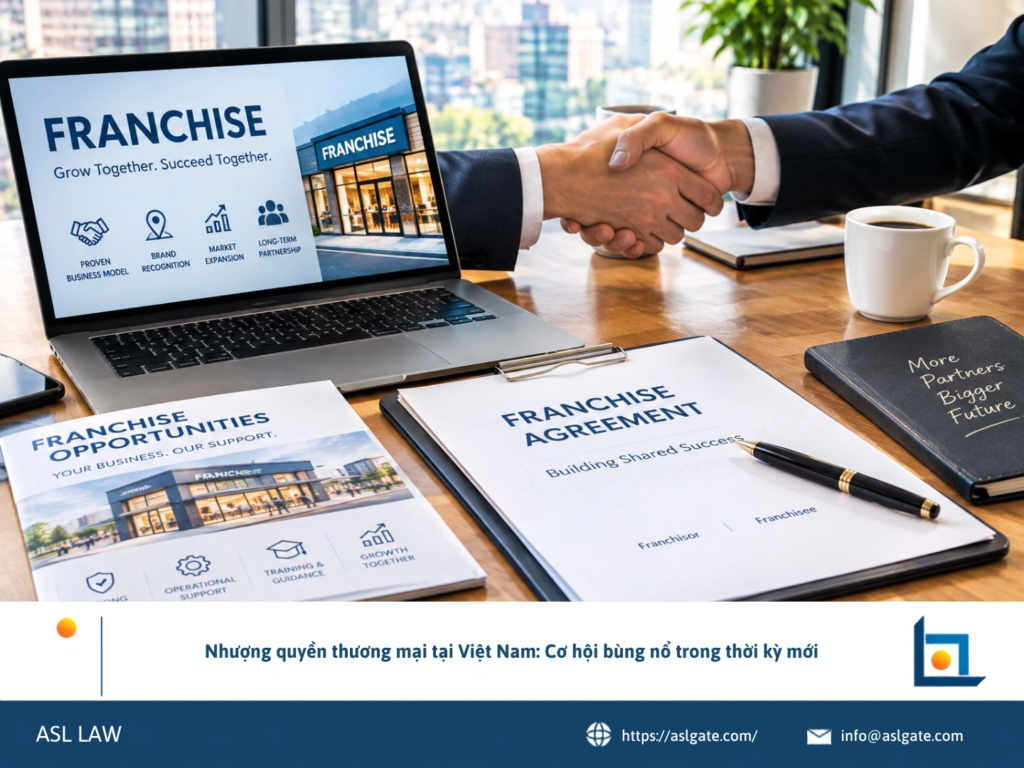 ASL LAW luật sư nhượng quyền tư vấn thương hiệu quốc tế về cơ hội mở rộng franchise tại Việt Nam tại văn phòng TP.HCM.