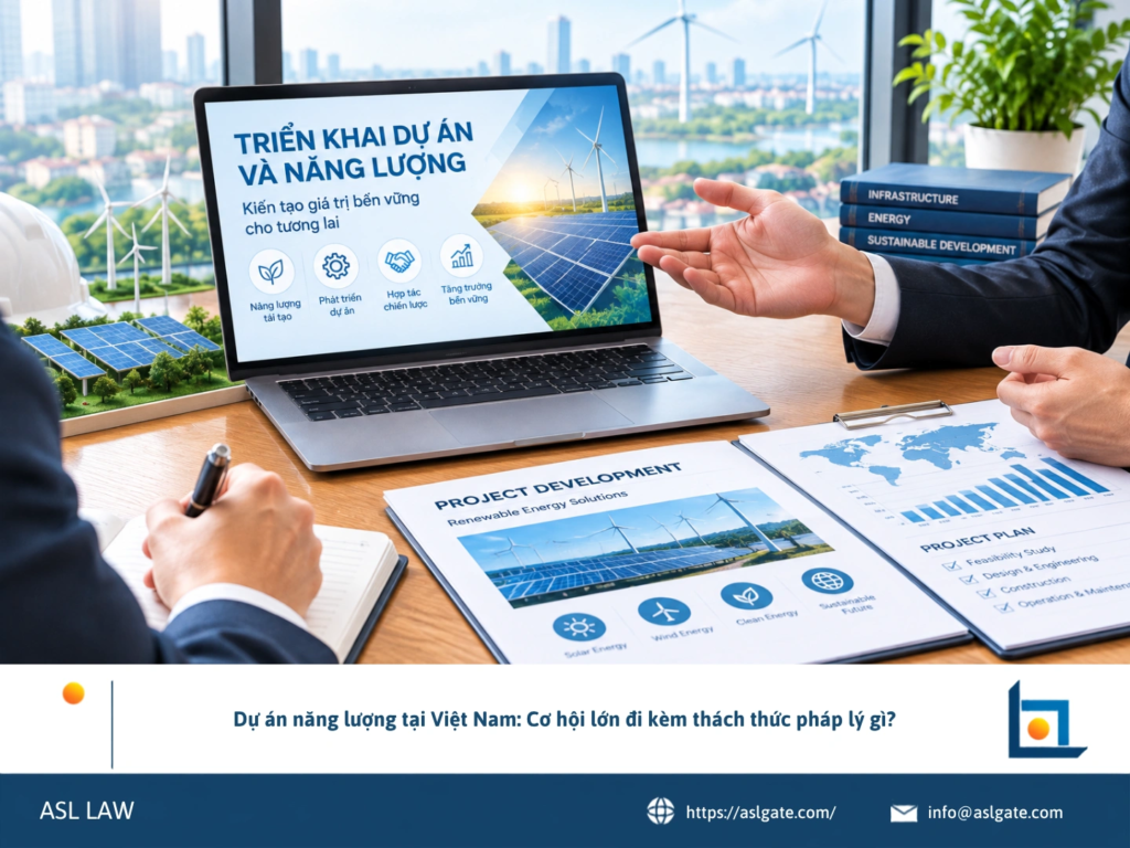 ASL LAW chuyên gia năng lượng phân tích thách thức pháp lý và cơ hội trong lĩnh vực năng lượng tại Việt Nam tại văn phòng Hà Nội.