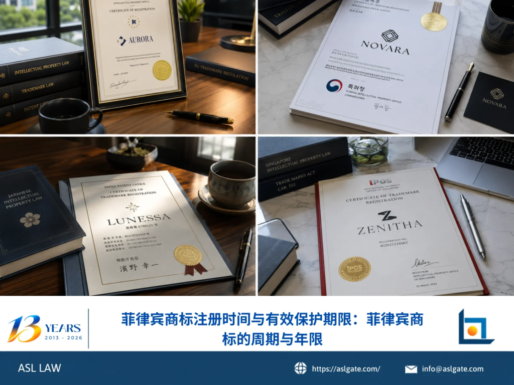 ASL LAW商标代理人在河内办公室向企业客户讲解菲律宾商标注册时间与有效保护期限。