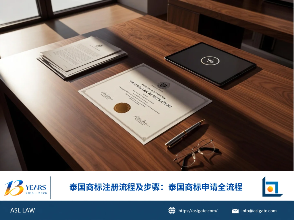 ASL LAW商标代理人在河内办公室向企业客户讲解泰国商标注册流程与全流程步骤。