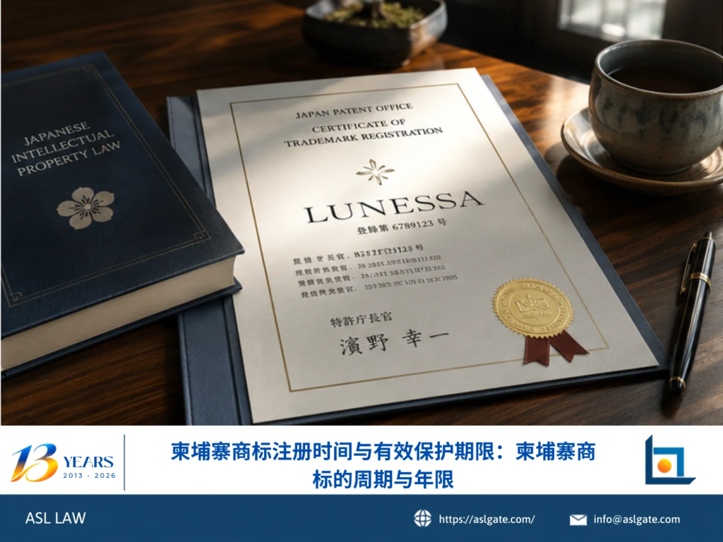ASL LAW商标代理人在河内办公室向企业客户讲解柬埔寨商标注册时间与有效保护期限。