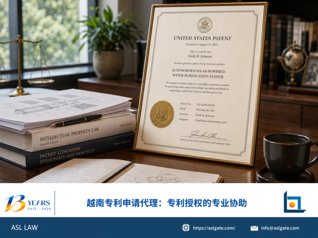 ASL LAW专利代理团队在河内办公室为客户提供越南专利申请的专业协助与全流程支持。