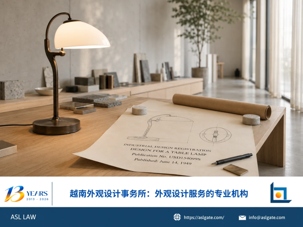 ASL LAW外观设计代理团队在河内办公室为企业客户提供外观设计申请与保护的专业服务。